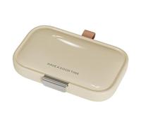 Organizador de píldoras de viaje - dispensador de cajas de píldoras | Compartimentos para diferentes medicamentos | Dispensador de cajas de medicina de bolsillo | Mejor uso para la bolsa de vidrio d