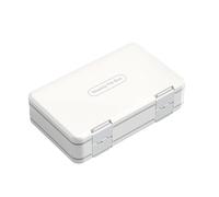 Organizador de píldoras diarias, estuche de píldoras | Dispensador portamedicamentos portátil - Organizador de píldoras grande, caso de medicina de viaje siete días a la semana para completar el