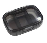 Organizador de píldoras para 3 tabletas al día - Organizador diario de píldoras portátil de viaje, estuche compacto para pastillas, cartera | Organizador de viaje para medicina de viaje, a prueba de