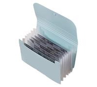 Organizador de placas de estampado de uñas de alta capacidad, soporte para libros, seguro para el usuario, construcción de ABS, estuche de almacenamiento apto para viajes, organizador de placas de