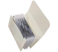 Organizador de placas de sello de ABS para uñas, libro con capacidad para placas de estampado de 10 x 15 cm, diseño portátil para artistas y entusiastas de uñas, libro de almacenamiento de sellos de