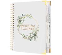 Organizador de planificador de boda, agenda de compromiso, libro de regalo, calendario de cuenta regresiva para novia