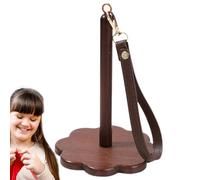 Organizador de Portátil, Soporte Para Madeja De De Madera, con Pulsera para Crochet y Transporte Manual de Tejer para Amantes Artesanías Viajes