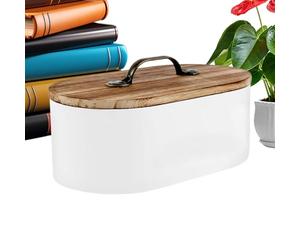 Organizador de productos femeninos | Estuche de almacenamiento de toallas sanitarias con mango | Dispensador estético para gabinete Muebles de baño dormitorio varitas de algodón Medicina Horquillas |