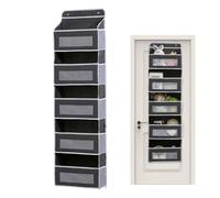 Organizador de puerta de armario, almacenamiento sobre la puerta - organizadora de armario de gran capacidad para ahorrar espacio - Organizador de , estante de pared, s de almacenamiento para b