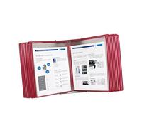 Organizador De Referencia Mural, Sistema De Montaje En Pared De Metal De 10 Páginas Con Bolsillos A4 Para Mostrar Imágenes De La Empresa(A)