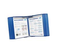 Organizador De Referencia Mural, Sistema De Montaje En Pared De Metal De 10 Páginas Con Bolsillos A4 Para Mostrar Imágenes De La Empresa(B)