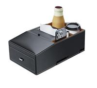 Organizador De Reposabrazos para Automóvil - Cojín Ergonómica,De Almacenamiento para La Consola Central del Automóvil,para Accesorios De Interior del Vehículo, Teléfono Y Pañuelos