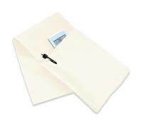 Organizador de Reposabrazos Para Sofá,Soporte Para Mando a Distancia de TV Bolsa de Almacenamiento Para Sofá o Sillón Cama, Para Guardar Mandos a Distancia, Teléfonos Móviles y Bolígrafos (Blanco)