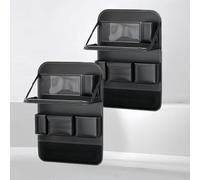 Organizador de Respaldo de Asiato de Coche para Nissan Micra (2010-2017), Protectores de Asiento para Coche, Organizador de Múltiples Bolsillos,2PCS