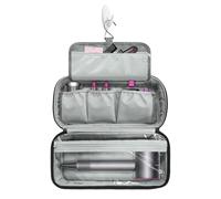 Organizador De Secador De Pelo - Capazo de Transporte Antipolvo - Con Gancho De Acero Inoxidable De Transporte De Herramientas De Cabello,Para Mujeres, Madres, Viajes Negocios, Hogar, Hotel, Dormitori