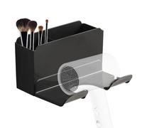 Organizador de secador de pelo montado en la pared, organizador de secador de pelo, Herramienta para el cabello y organizador de peinado con montaje en pared, Plancha de pelo adhesiva Soporte para
