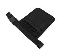 Organizador de Servicios Públicos de Enfermería Nylon Fanny Pack | Bolsa Almacenamiento Cintura Gran Capacidad para Profesionales Médicos | Negra Negra Fanny Pack (BLACK)