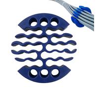 Organizador De Soporte De Cables: Peine Para Administración Ďe Cables Đe Red, Retenedor D́e Çables Cat5 Cat6, Dispositivo D̄e Uso Seguro A Largo Plazo, Herramienta Dé Enrutamiento Eficiente