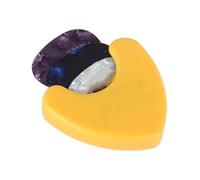 Organizador de Soporte de selección de Guitarra: Estuche con Cinta Adhesiva, Almacenamiento selecciones eléctricas, acústicas, Ukelele, de bajo y Banjo, Toallas de Guitarra con Cinta adh