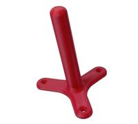 Organizador de taller, soporte de disco de corte de plástico, soporte para amoladoras de 125 mm, diseño seguro en la pared, ideal para proyectos de bricolaje, fuerte colgador de herramientas