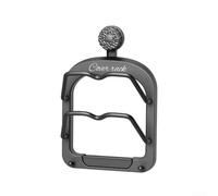 Organizador de tapa reutilizable con ventosa para una disposición vertical ordenada de ollas y tapas en cocinas domésticas (gris)