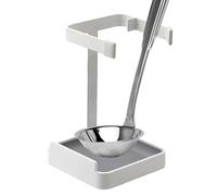 Organizador De Tapas,Organizador De Metálico Multifunción con Bandeja De Recuperación | Soporte Para Tapas Durante la Horneado,Para Utensilios Batería De Cocina Encimera Armario Plan