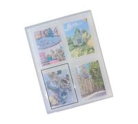 Organizador de tarjetas de gran capacidad de 84/80/160 de bolsillo, álbum de fotos de 3 pulgadas, organizador de carpetas