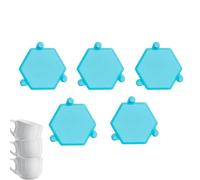 Organizador de tazas genérico - Organizador de tazas apilables para armarios y armarios | Portavasos ajustable multicolor, portavasos de café para gabinete, mostrador