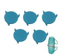 Organizador de tazas genérico - Organizador de tazas apilables para armarios y armarios | Portavasos ajustable multicolor, portavasos de café para gabinete, mostrador