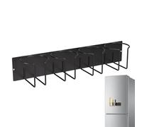 Organizador de tazas magnéticas, soporte de alto rendimiento, ahorro de espacio, estante para bebidas, dispositivo magnético fuerte y confiable, estación de bebidas rápida y cómoda para mostrador de