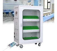 Organizador de teléfono móvil, gabinete de carga para teléfono móvil con cerradura, estación de carga para teléfono móvil con compartimentos múltiples de 6/12/20/30/40/50/60 ranuras, para escuelas, a