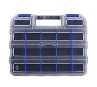 Organizador de tornillos genérico - Organizador con 34 compartimentos, de almacenamiento para tornillos, tuercas y pernos, para tuercas de clavo, pernos, componentes electrónicos de garaje y