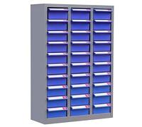 Organizador de tuercas y pernos, gabinete de piezas de acero con etiquetas para organización de talleres, solución de almacenamiento de herramientas de hardware