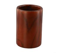 Organizador de utensilios de cocina de madera rústica con construcción sólida para almacenar y organizar utensilios de cocina, un área de cocina organizada y funcional