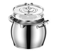 Organizador de utensilios de cocina para almacenamiento y organización de cocina, tarro de acero inoxidable para procesamiento de grasa y almacenamiento de mantequilla, cocina para chef y cocinero