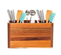 Organizador De Utensilios Para Encimera - Organizador De Mangos Con Agujeros De Secado | Soporte Grande De Encimera Para Utensilios De Cocina - Para Cucharas Espátulas Cubertería Hogar Restaurante Mes