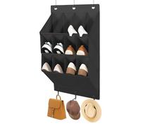 Organizador de zapatos colgante, almacenamiento sobre la puerta, organizador de armario para apartamento, cuarto de baño, RV, dormitorio, guardería, oficina, garaje, estudiantes universitarios, inquil