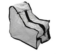 Organizador de zapatos de viaje, tela de PVC, a prueba de polvo y agua, perfecto para separar zapatos de la ropa, gris, Booties