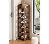 Organizador de zapatos - Estante de madera para armario, baño, balcón - Diseño de ahorro de espacio