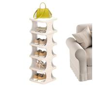 Organizador de zapatos - Estante de zapatos de 6 niveles | Almacenamiento de botas, estante plegable, ahorro de espacio, organización para espacio pequeño, apartamento, armario, adultos, dormitorio