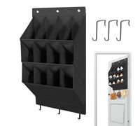 Organizador de Zapatos para Colgar en la Puerta, Organizador de Maquillaje con 12 Bolsillos | Almacenamiento para Zapatillas de Puerta - para apartamento, Entrada, Dormitorio, Dormitorio