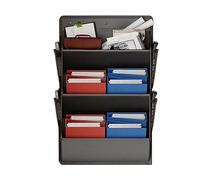 Organizador de Zapatos para, Soporte de Pantuflas de 3 Capas para campistas, Estante de Almacenamiento Vertical montado en la Pared para lavandería, Entrada, Dormitorio, baño, Cocina