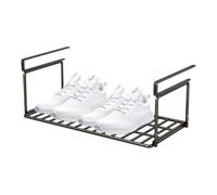 Organizador de zapatos - Zapatero extensible para zapatos, bandeja baja para zapatos, apilable, extensible, con estante para organización de armario, zapatos, botas, sandalias, tenis, expandible