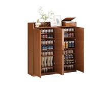 Organizador De Zapatos Zapatero Puerta Del Hogar Gabinete De Zapatos Madera Maciza Múltiples Capas Estante Almacenamiento Simple For Interiores Casa Alquiler Organizador De Zapatos Para Entrada