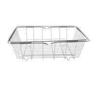 Organizador del congelador Bin acero inoxidable Expandible de 20 kg Cesta de almacenamiento de soporte de carga de 20 kg Canasta de almacenamiento Flat Bottom para congelador y