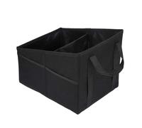 Organizador Del Maletero Del Coche - Cesta De Almacenamiento Plegable, De Carga Automática Fácil De Transportar | Organizador De Vehículos Pesados Con Base Reforzada Y Divisores Para Org