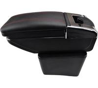 Organizador del reposabrazos central Reposabrazos central para VW para Vento (2010-2017), compartimento de almacenamiento, consola(Red Thread)