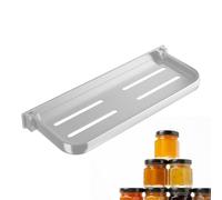 Organizador Desplegable Para Vehículos Recreativos - Plataforma Plegable Montable De Metal De 30x13,5x3 Cm, Soporte Utilitario | Cómoda Estructura Con Bisagras Que Proporciona Fácil Acceso Y O