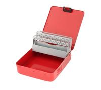 Organizador Dispensador de Brocas, Estuche Vacío para Índice de Brocas, Metal, Accesorio Profesional para Taller- 41 Ranuras