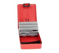 Organizador Dispensador de Brocas, Estuche Vacío para Índice de Brocas, Metal, Accesorio Profesional para Taller- 60 Ranuras