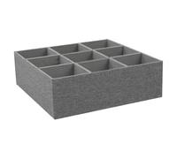 Organizador Divisor para Calcetines de Cajón | Organizador Para Cajones,Contenedor Multicompartimento para Cajonera Armario Dormitorio de Baño Tocador Habitación de los Niños Corbata Cinturón Sciar