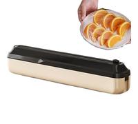 Organizador donante para película de chapa, bolígrafos de embalaje adhesivo, alimentos recargables -wrap -rollhalterpender -chitines de alimentación adherente para el hogar, cocina, restaurante