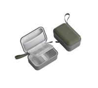 Organizador electrónico para artículos de viaje Organizador electrónico bolsa de Estuche De Viaje for ratón, funda transporte portátil for inalámbrico, cargador Cable, batería externa rígida(Green)