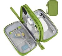Organizador electrónico para cables de viaje, estuche organizador electrónico, bolsa organizadora de accesorios electrónicos para banco de energía, cables de carga, cargadores, mouse, cable USB,